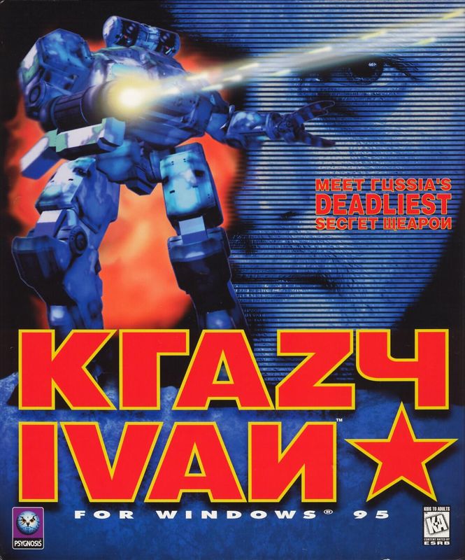 Krazy Ivan box art for Sega Saturn